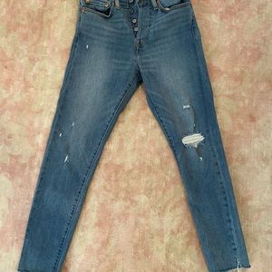 Levis wedgie skinny denim jeans